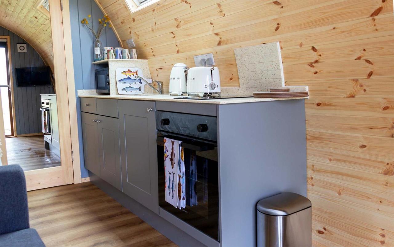 Air A' Chroit Luxury Pods Apartman Paible Kültér fotó